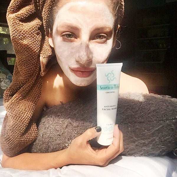 Secret in-a-Tube Organic Anti-Aging Facial Kit (Mask & Oil)